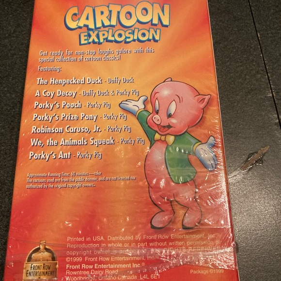 Cartoon Explosion The Henpecked Duck funny VHS - Picture 2 of 2